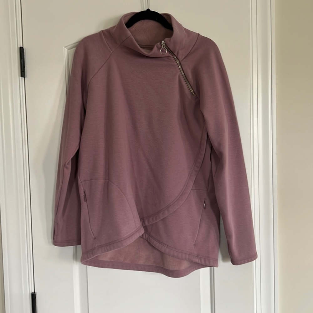 Cozy Karma Asymmetrical sweatshirt